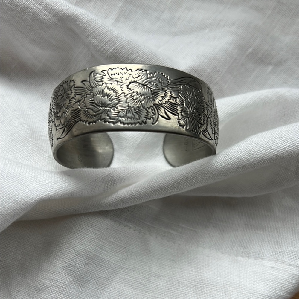 Kirk Pewter Cuff Bracelet-70’s